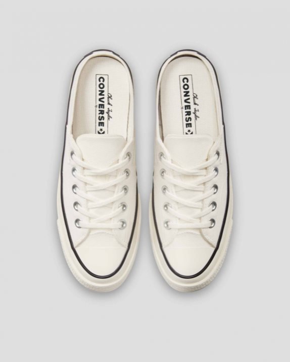 Unisex Converse Chuck 70 Mule Slip Egret - Click Image to Close