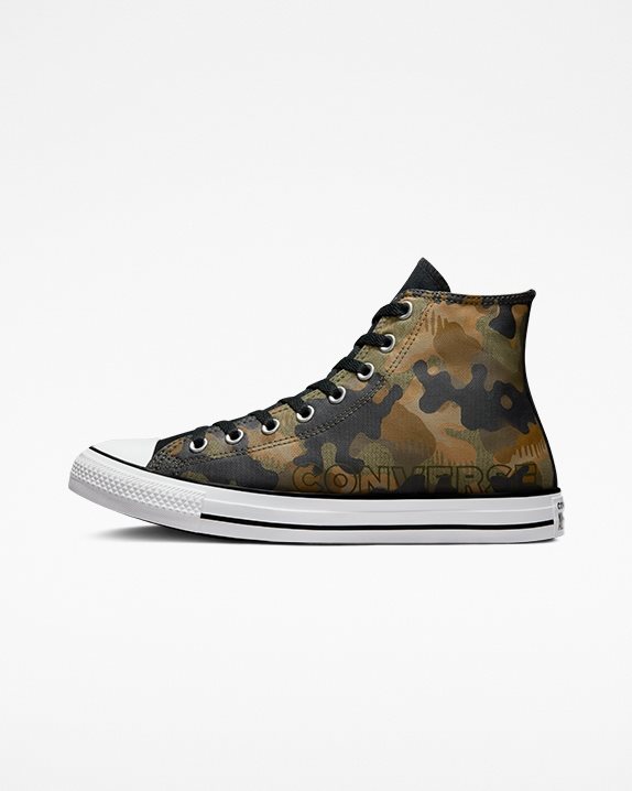 Unisex Converse Chuck Taylor All Star Desert Camo High Top Utility - Click Image to Close