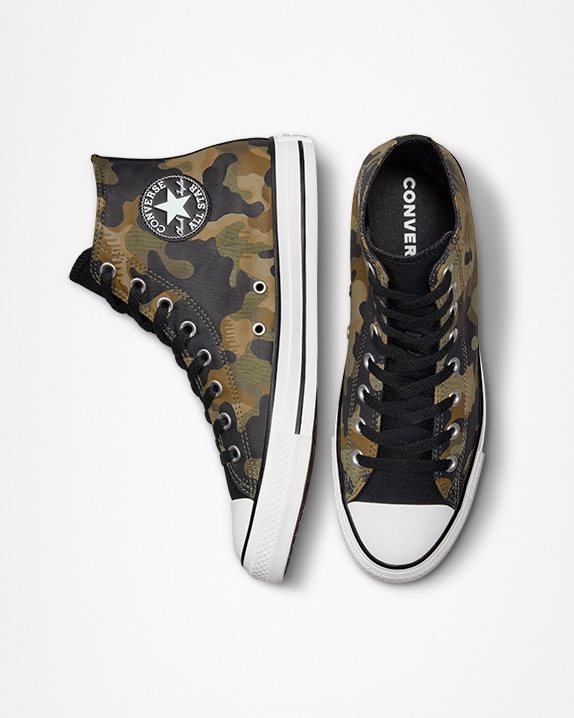 Unisex Converse Chuck Taylor All Star Desert Camo High Top Utility - Click Image to Close