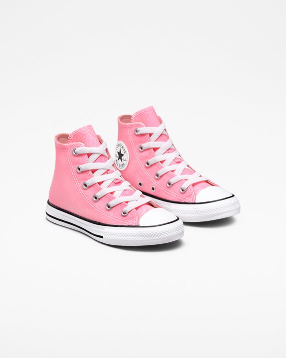 Chuck Taylor All Star Sun Kissed Glitter Junior High Top