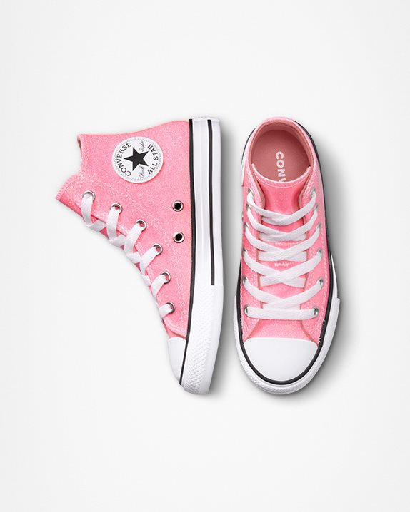 Chuck Taylor All Star Sun Kissed Glitter Junior High Top