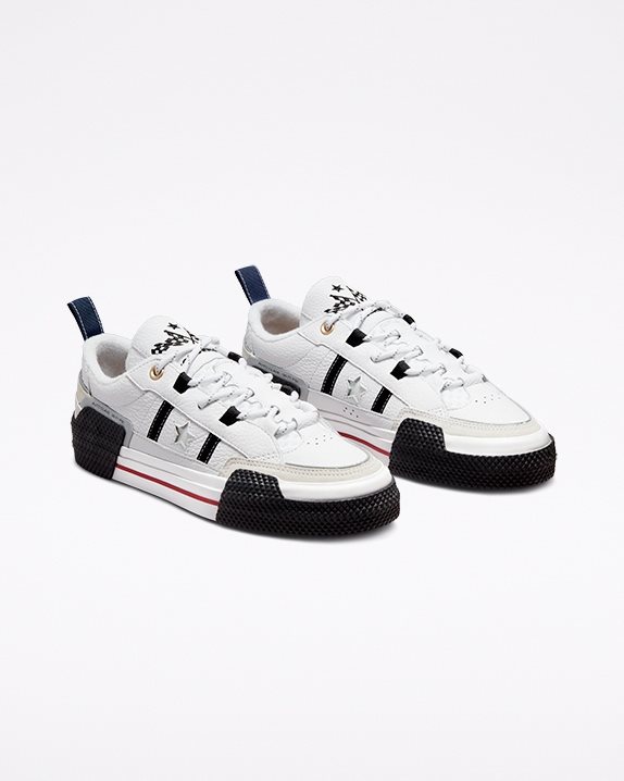 Unisex Converse X IBN Jasper One Star Low Top White - Click Image to Close