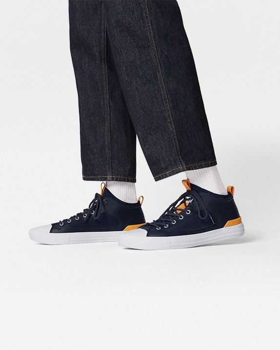 Unisex Converse Chuck Taylor All Star Ultra Craft Low Top Midnight Navy - Click Image to Close