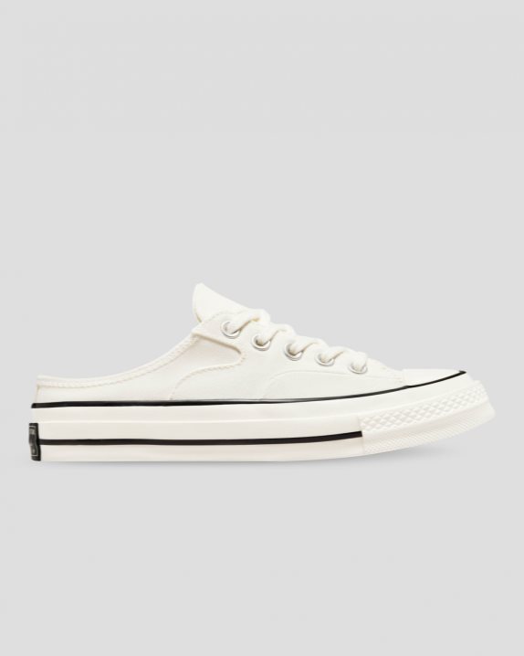 Unisex Converse Chuck 70 Mule Slip Egret - Click Image to Close