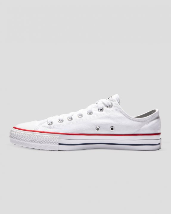 Unisex Converse Chuck Taylor All Star Pro Canvas Low Top White