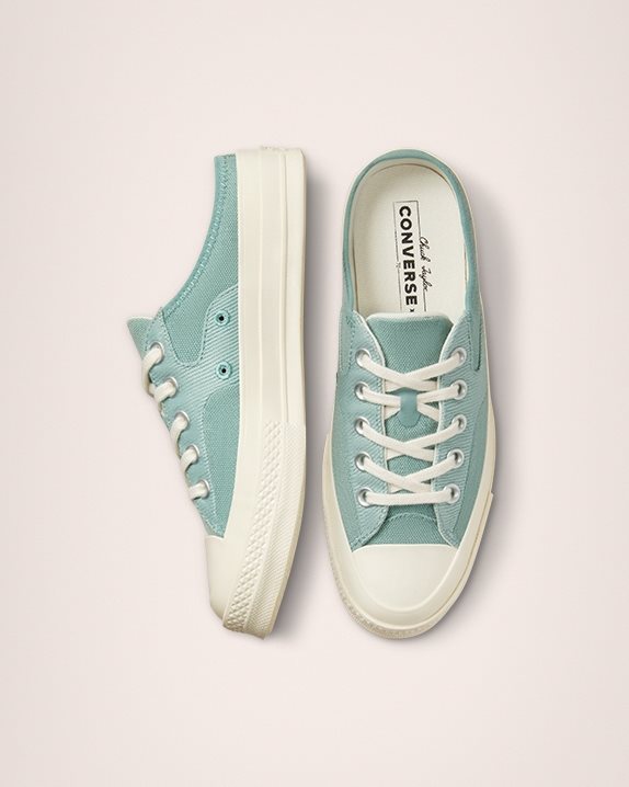 Unisex Converse Chuck 70 Mule Crafted Canvas Slip Jade Unity