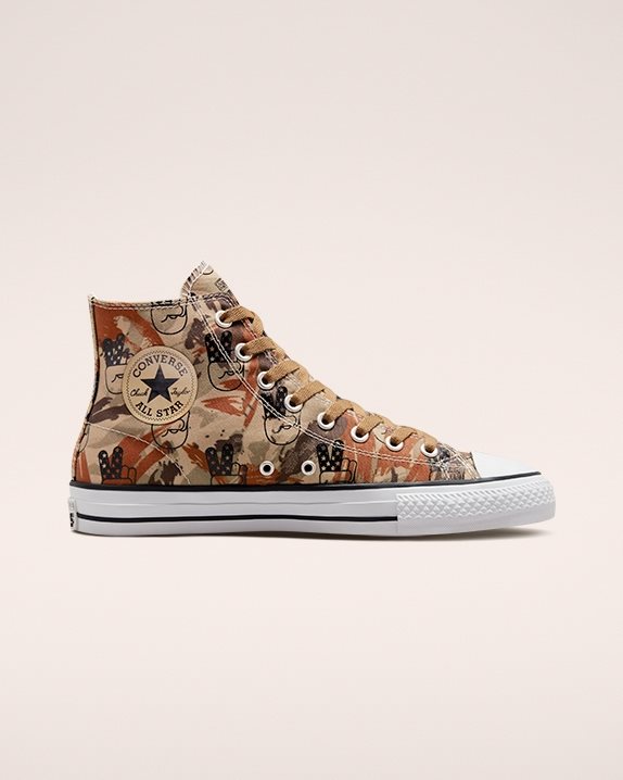 Unisex CONS Chuck Taylor All Star Pro Camo Peace High Top Hamadan