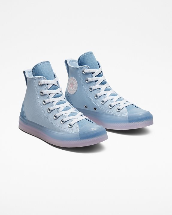 Unisex Converse Chuck Taylor All Star CX Seasonal Colour High Top Light Armory Blue - Click Image to Close