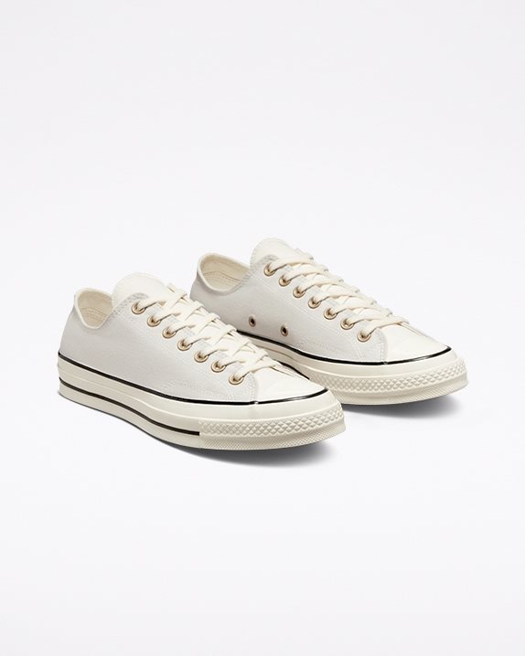 Unisex Converse Chuck 70 Colourblocked Low Top Light Bone