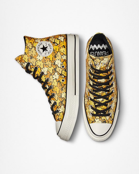 Unisex Converse X Peanuts Unisex Chuck 70 High Top Soba - Click Image to Close