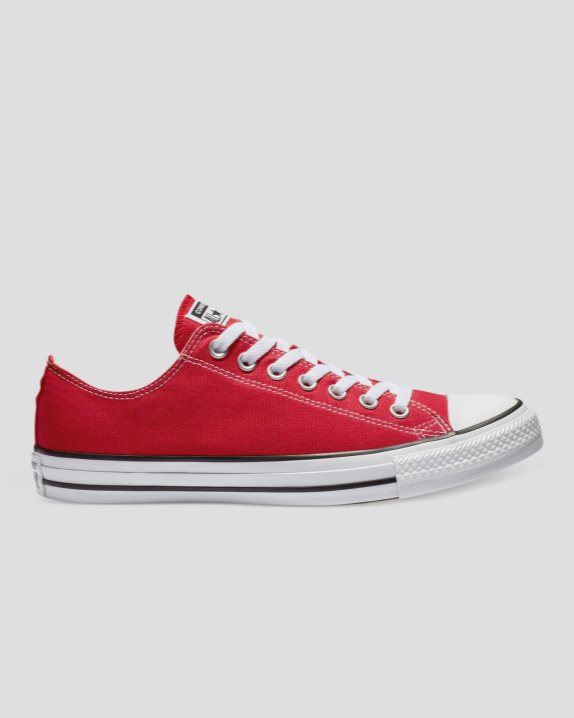 Unisex Converse Chuck Taylor All Star Classic Colour Low Top Red