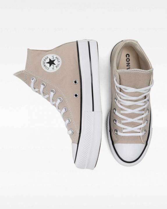 Womens Converse Chuck Taylor All Star Seasonal Colour Lift High Top Papyrus