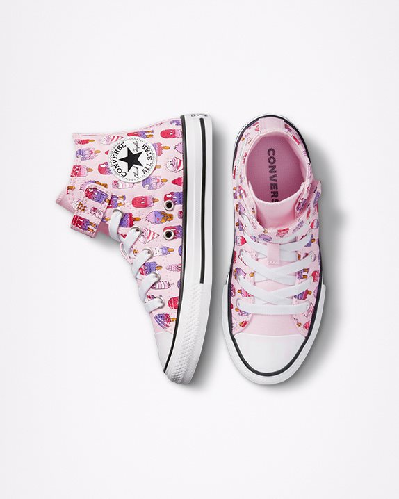 Chuck Taylor All Star 1V Sweet Scoops Junior High Top Pink Foam