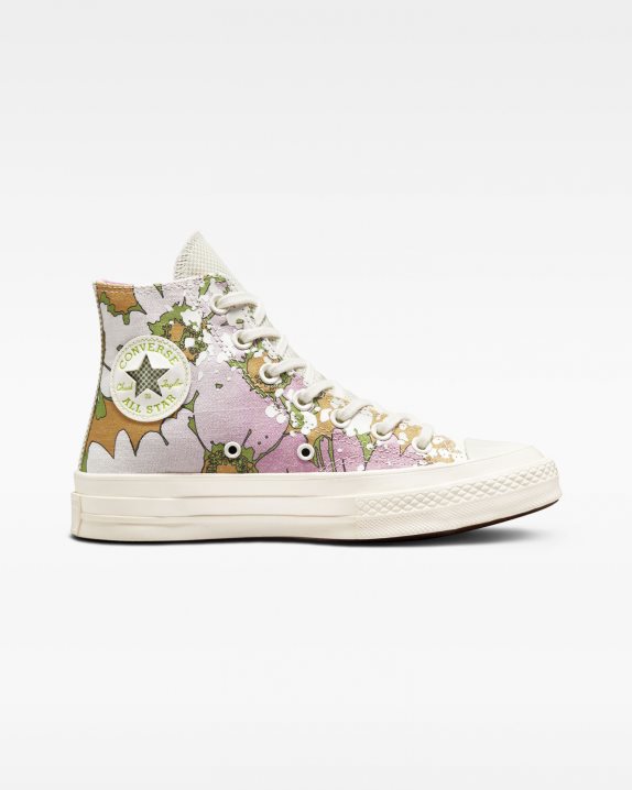 Womens Converse Chuck 70 Summer Florals High Top Beyond Pink - Click Image to Close