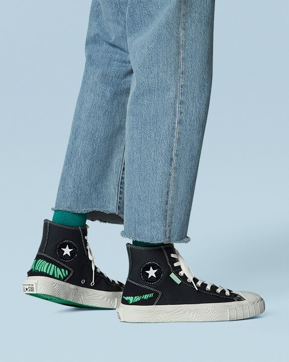 Unisex Converse Chuck Taylor Alt Star Tear Away High Top Dark Smoke Grey - Click Image to Close