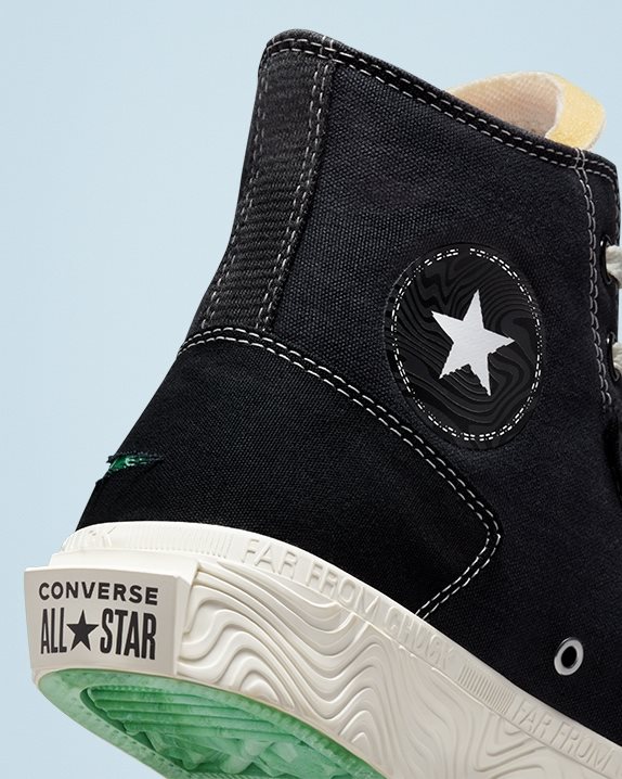 Unisex Converse Chuck Taylor Alt Star Tear Away High Top Dark Smoke Grey - Click Image to Close