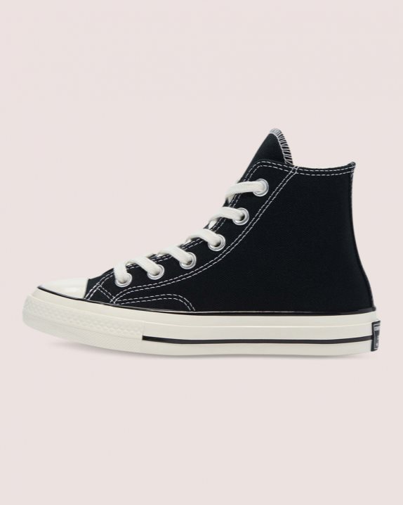 Chuck 70 Vintage Canvas Junior High Top Black