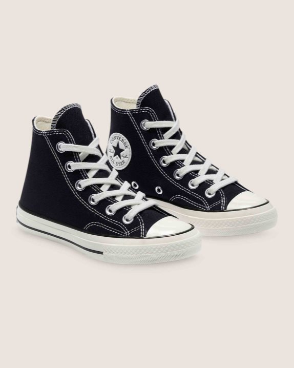 Chuck 70 Vintage Canvas Junior High Top Black