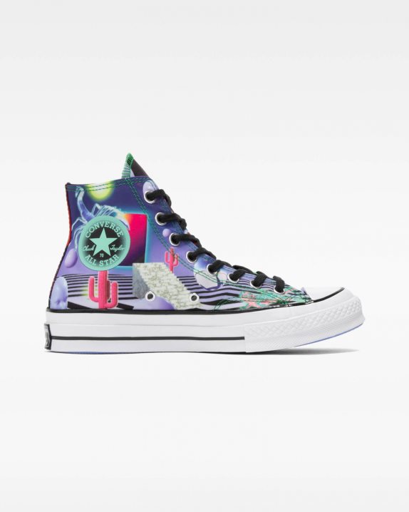 Unisex Converse Chuck 70 Outdoor Rave High Top Prism Green - Click Image to Close