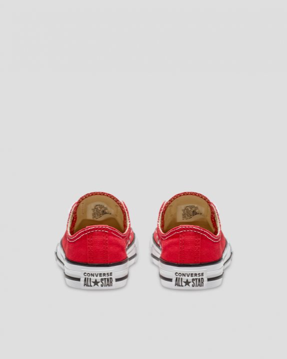 Chuck Taylor All Star Junior Low Top Red - Click Image to Close