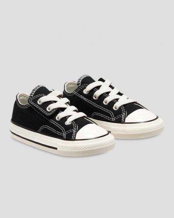 Chuck 70 Vintage Canvas 1V Toddler Low Top Black - Click Image to Close