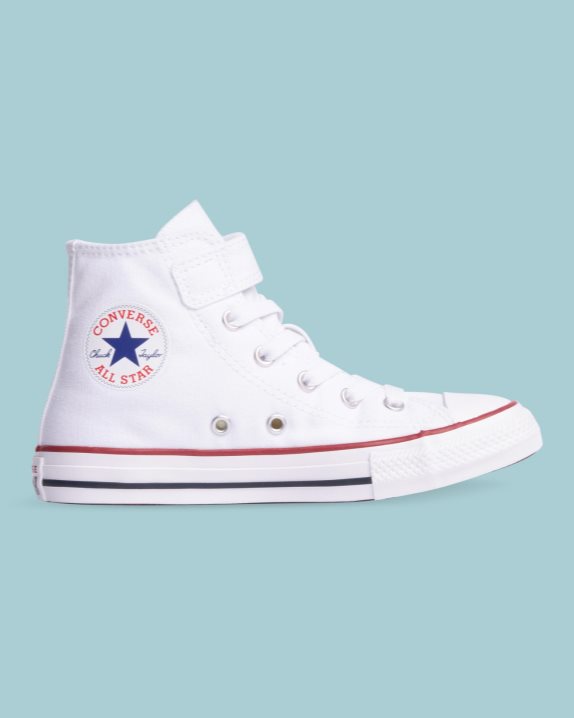 Chuck Taylor All Star Easy On 1V Junior High Top White