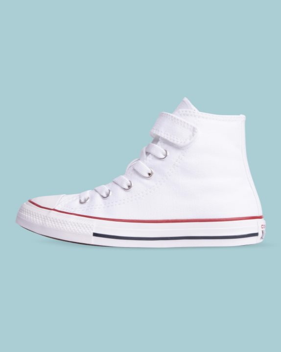 Chuck Taylor All Star Easy On 1V Junior High Top White