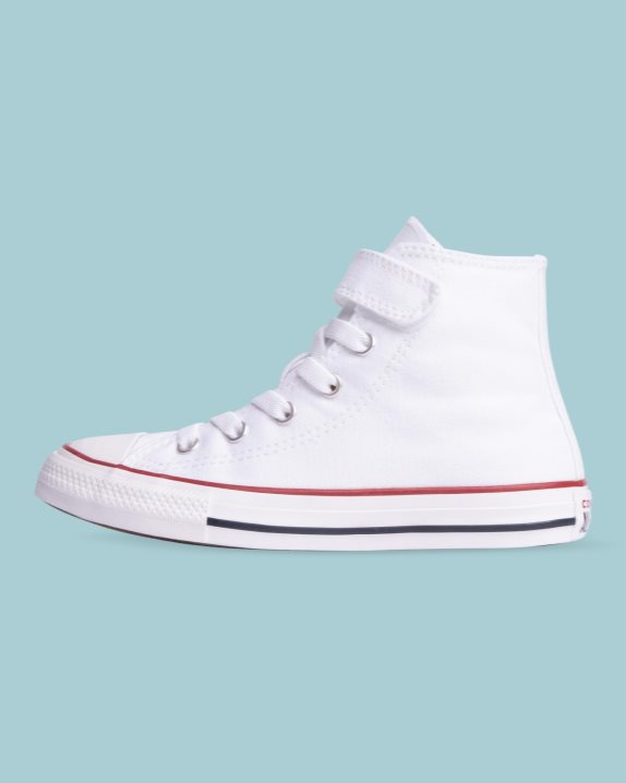 Chuck Taylor All Star Easy On 1V Junior High Top White