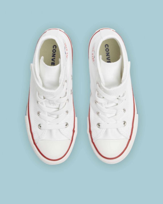 Chuck Taylor All Star Easy On 1V Junior High Top White