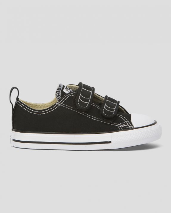 Chuck Taylor All Star 2V Toddler Low Top Black - Click Image to Close