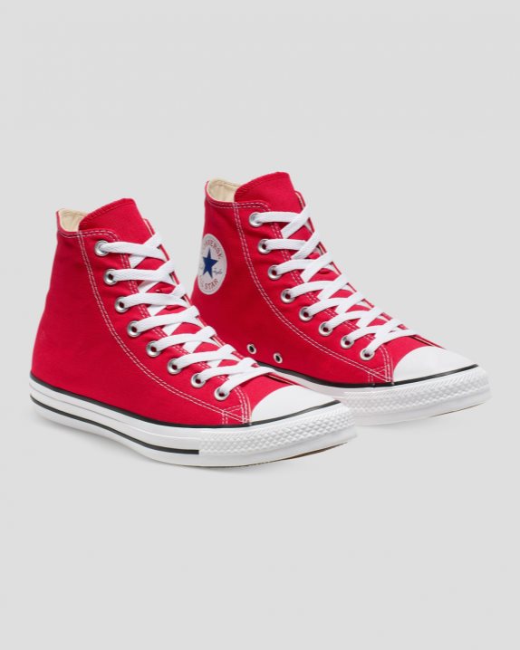 Unisex Converse Chuck Taylor All Star Classic Colour High Top Red - Click Image to Close