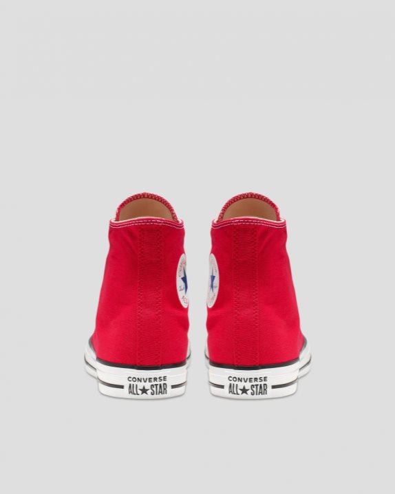 Unisex Converse Chuck Taylor All Star Classic Colour High Top Red