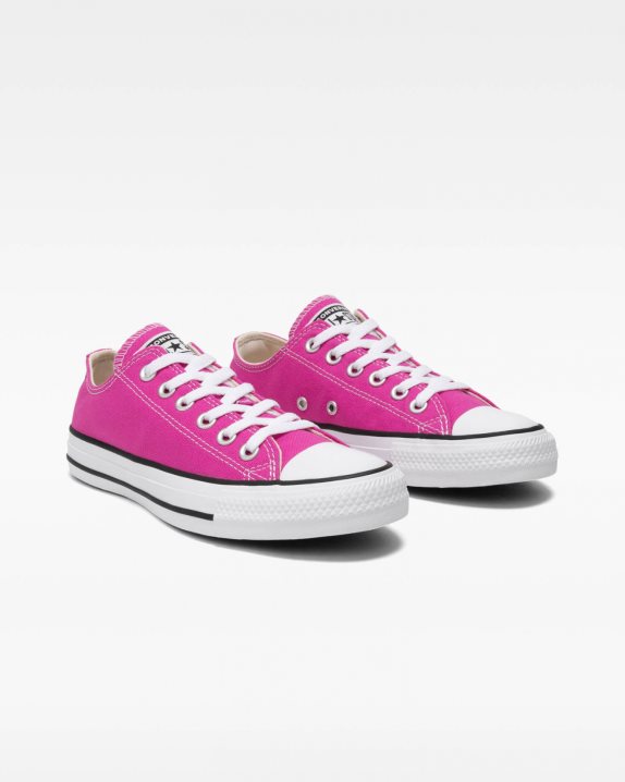 Unisex Converse Chuck Taylor All Star Seasonal Colour Low Top Active Fuchsia