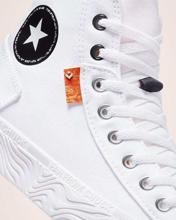 Unisex Converse Chuck Taylor Alt Star Canvas High Top White