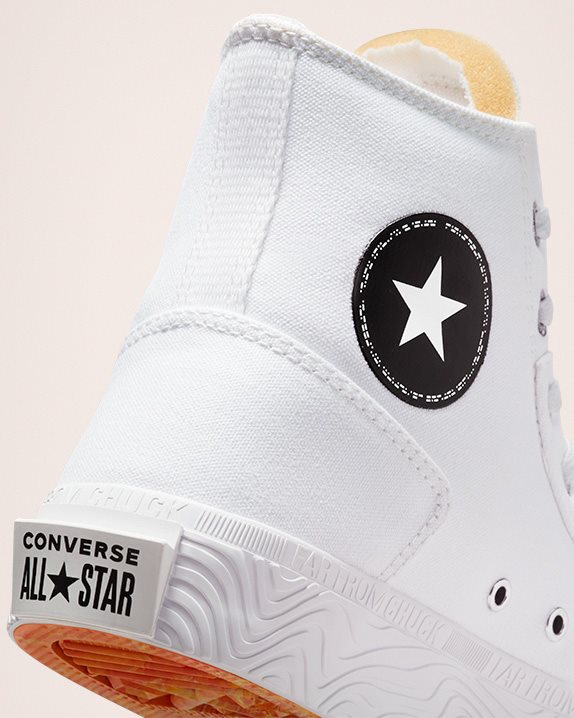 Unisex Converse Chuck Taylor Alt Star Canvas High Top White - Click Image to Close