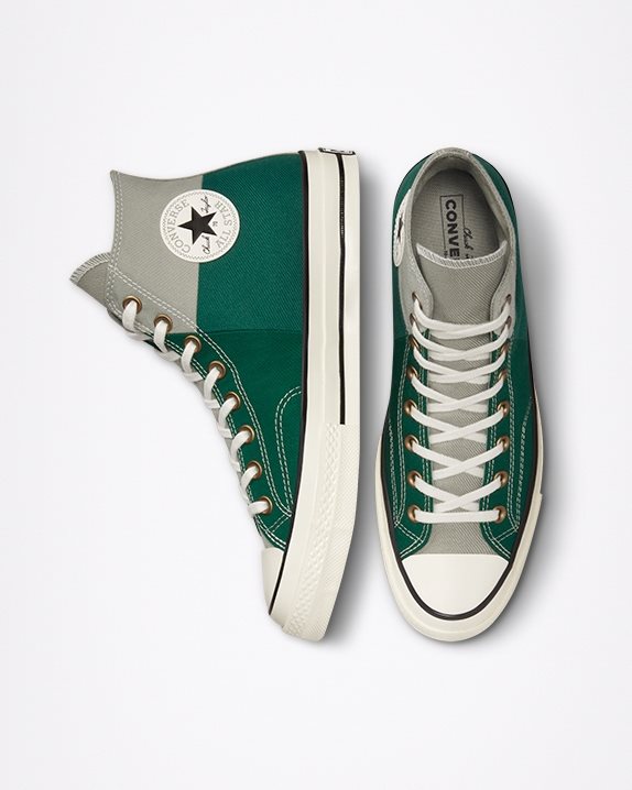 Unisex Converse Chuck 70 Colourblocked High Top Light Field Surplus - Click Image to Close