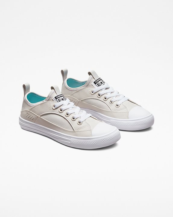 Womens Converse Chuck Taylor All Star Wave Ultra Low Top Pale Putty - Click Image to Close