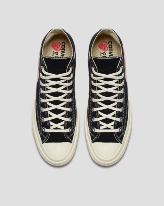 Unisex Converse X Comme des Gar?ons Chuck 70 Play High Top Black