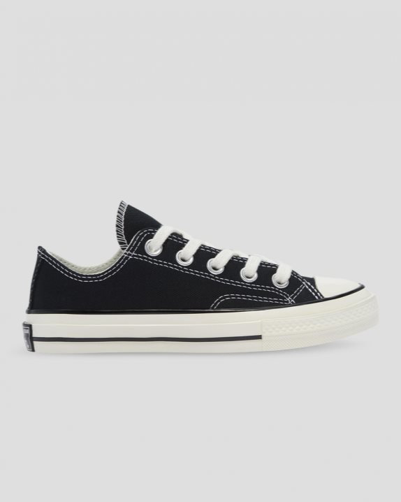 Chuck 70 Vintage Canvas Junior Low Top Black