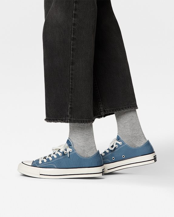 Unisex Converse Chuck 70 Seasonal Colour Low Top Deep Waters - Click Image to Close