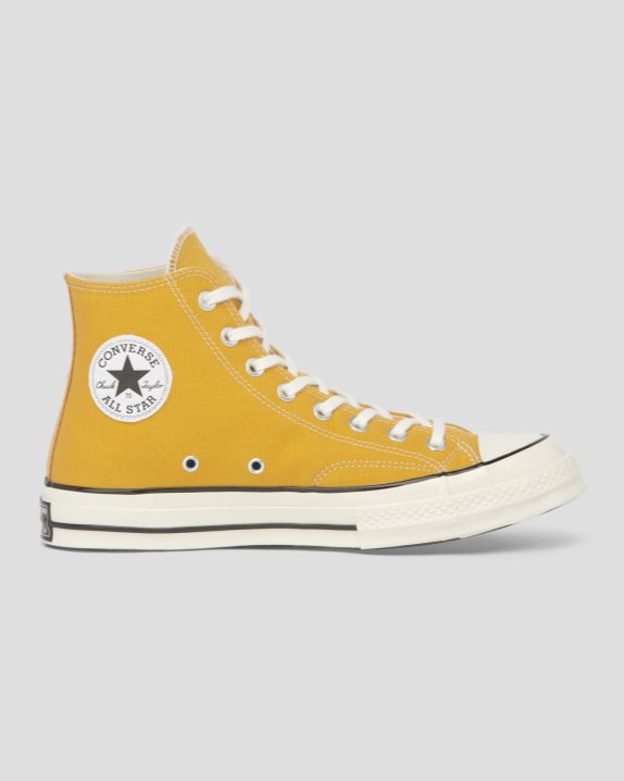 Unisex Converse Chuck 70 Vintage Canvas High Top Sunflower Yellow