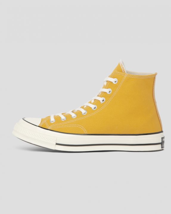 Unisex Converse Chuck 70 Vintage Canvas High Top Sunflower Yellow