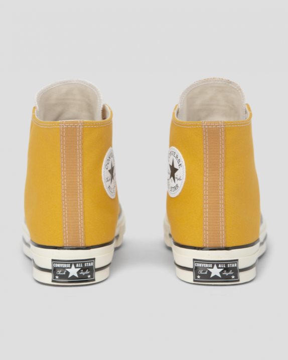 Unisex Converse Chuck 70 Vintage Canvas High Top Sunflower Yellow - Click Image to Close
