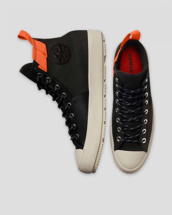 Unisex Converse Chuck 70 Waterproof Nubuck Leather High Top Black