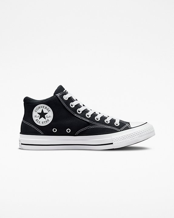 Unisex Converse Chuck Taylor All Star Malden Street Mid Black - Click Image to Close