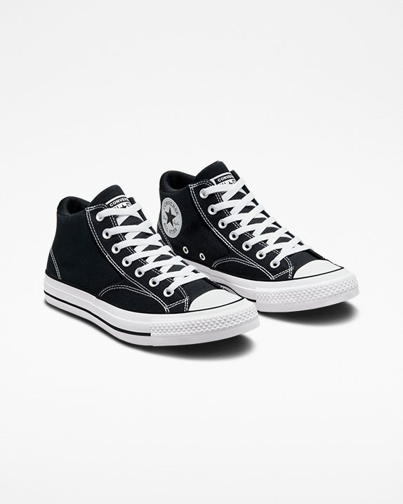 Unisex Converse Chuck Taylor All Star Malden Street Mid Black - Click Image to Close