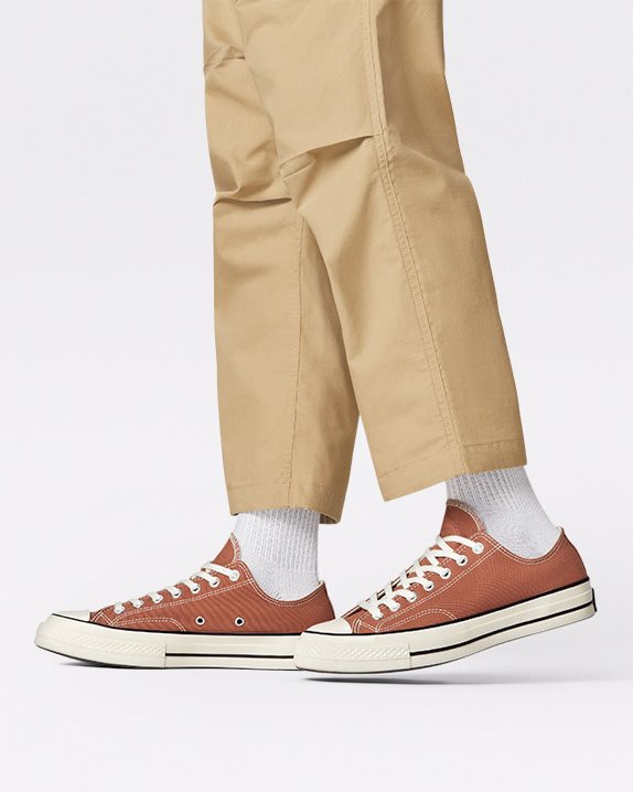 Unisex Converse Chuck 70 Seasonal Colour Low Top Mineral Clay - Click Image to Close