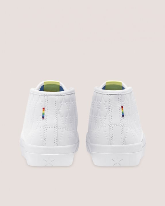 Unisex Converse X Alexis Sablone Pride Jack Purcell Pro Mid White