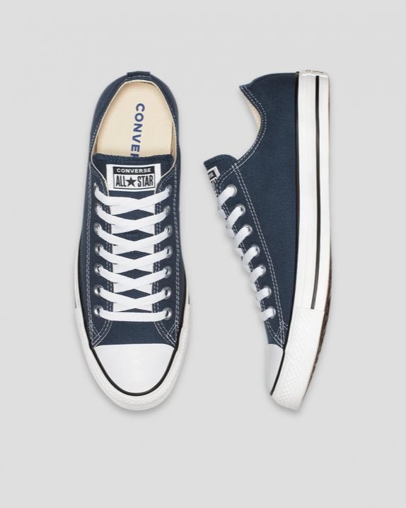 Unisex Converse Chuck Taylor All Star Classic Colour Low Top Navy - Click Image to Close