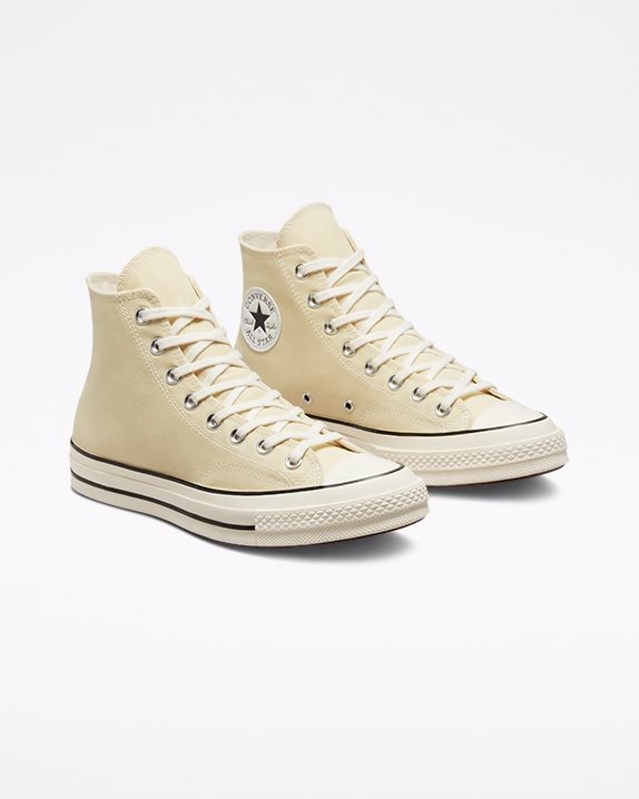 Unisex Converse Chuck 70 No Waste Canvas High Top Lemon Drop - Click Image to Close